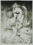 George Condo, More Sketches of Spain - for Miles Davis #7, 1991, Etching & Aquatint 27/40