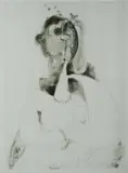 George Condo, More Sketches of Spain - for Miles Davis #8, 1991, Etching & Aquatint 18/40