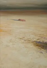 Ayers Rock by Colin Parker, Oil on Board, offered Mar 2020