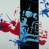 Paul Davies, Untitled, 2003, Enamel on Canvas