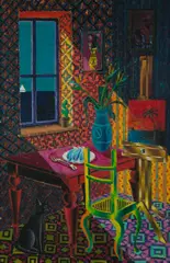 Nicholas Hamper, My First Australian Oil Painting, 1983, Oil on Canvas