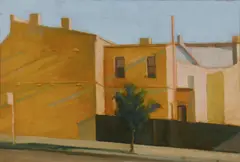 Paddington by Bryan Westwood, 1982, Oil on Board, sold Mar 2020