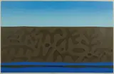 John Coburn, Wasteland, 1976, screenprint 34/40