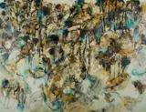 David Rankin, Ridge with Scrub, 1989, Oil on Canvas