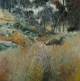 Patrick Carroll, Spring Revival (Ten Years On), 1984, Oil on Canvas on Board
