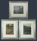 Clem Millward, (3), Oil on Canvas on Board (3)