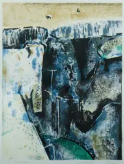 Waterfall by Fred Williams, Lithograph 124/200, sold Mar 2020