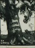 Lionel Lindsay, Hans Heysen ex libris plate