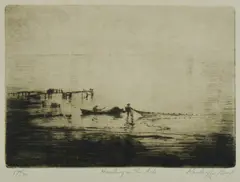 T Penleigh Boyd, Hauling in the Nets, Drypoint 17/20
