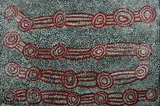 Pegleg Tjampitjinpa, Tingari, 2004, Acrylic on Belgian Linen