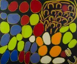 Anmanari Brown, Seven Sisters, 2003, Acrylic on Canvas