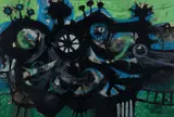 John Coburn, Untitled, 1960s, Mixed Media on Paper