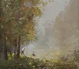 W Rubery Bennett, A Sylvan Glade (Burragorang Valley)