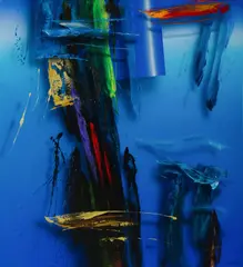 Ben Stack, Rainmaker Study IV, 1998, Acrylic on Canvas