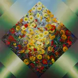 David Voigt, Centre Piece, 2001, Acrylic on Canvas