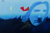 Blue Dream by Charles Blackman, Oil on Paper on Board, sold Nov 2019