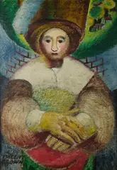 Vincent Brown, The Young Peasant, 1937, Oil on Coarse Canvas