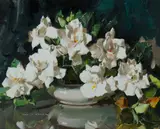 Alan Douglas Baker, Gardenias in a Bowl