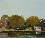Colin Parker, The River at Hunters Hill (Figtree)