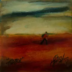 Trapper by Pro Hart, 1973, Oil on Board, sold Nov 2019