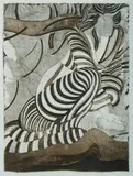 Mirabel Fitzgerald, Rhythms of Cloth, 1975, Aquatint 14/15