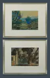 Sydney Carter, (2), Gouache (2)