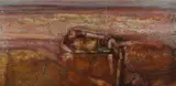 Noel Teasdale, Deserted Mine, 1988, Mixed Media on Canvas
