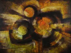 Michael Kitching, Perimeral, 1963, Mixed Media on Board