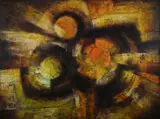 Michael Kitching, Perimeral, 1963, Mixed Media on Board