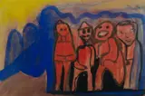Danila Vassilieff, Party Quartet (Towards Sculpture)