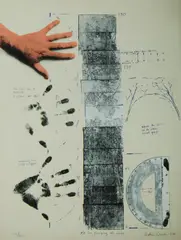 Arthur Wicks, Kit for grasping the world, 1978, Lithograph 38/60