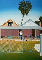 James Willebrant, Northern Retreat, 1987, Acrylic on Canvas