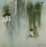 Richard Bogusz, Portrait, Oil on Panel