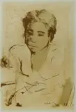 Ray Crooke, Island Woman, 1957, Lithograph