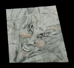 Untitled by Rosaleen Norton, Graphite & Coloured Pencil, sold Nov 2019
