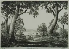 Ernest Abbott, Valley Truck, Etching 58/58