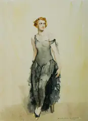 Doreen by Norman Lindsay, 1932, Printed by William Hackett, The Hackett Colour Co, sold Nov 2019