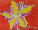 Malcolm de Chazal, Untitled (Hibiscus)