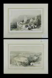 David Roberts, 2 Lithographs from folio 'The Holy Land, Lithograph (2)
