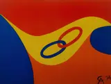 Friendship by Alexander Calder, 1974, S/Print, sold Nov 2019