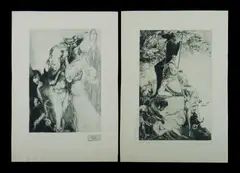 Willy Pogany, (2), Both signed in pencil