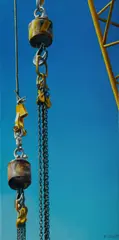 Peter Smets, Chain Hoist #2, Ex Schubert Contemporary (label verso)