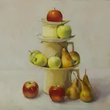 Crispin Akerman, Stack, 2009, Oil on Linen