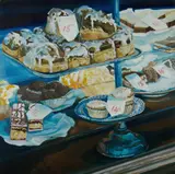 Geoff La Gerche, Betinas, 1967-77, Oil on Canvas