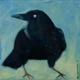 Paul Fairweather, Crow Again, 2005, Oil on Belgian Linen