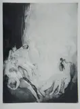 Virginity by Norman Lindsay, Facsimile Etching 357/550, sold Nov 2019