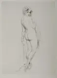 No - Yes by Norman Lindsay, Facsimile Etching 374/550, sold Nov 2019