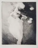 In the Garden by Norman Lindsay, Facsimile Etching 111/550, sold Nov 2019