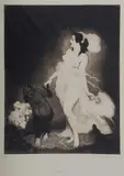 Debut by Norman Lindsay, Facsimile Etching 111/550, sold Nov 2019