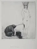 Journalism and Art by Norman Lindsay, Facsimile Etching 140/550, sold Nov 2019
